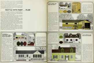 Better Homes & Gardens May 1967 Magazine Article: RESTYLE WITH PAINT... PLUS!