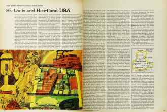 Better Homes & Gardens May 1967 Magazine Article: St. Louis and Heartland USA