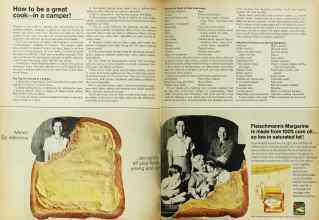 Better Homes & Gardens May 1967 Magazine Article: How to be a great cook--in a camper!