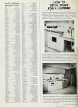 Better Homes & Gardens June 1967 Magazine Article: HOW TO STEAL SPACE FOR A LAUNDRY
