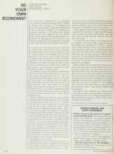 Better Homes & Gardens June 1967 Magazine Article: BE YOUR OWN ECONOMIST