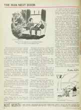 Better Homes & Gardens June 1967 Magazine Article: THE MAN NEXT DOOR
