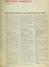 Better Homes & Gardens July 1967 Magazine Article: How much life insurance do you need to protect your family?