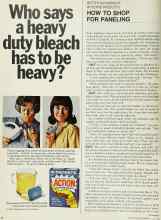 Better Homes & Gardens July 1967 Magazine Article: HOW TO SHOP FOR PANELING