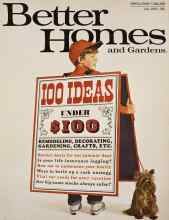 Better Homes & Gardens July 1967 Magazine Cover