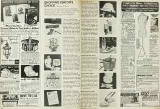 Better Homes & Gardens July 1967 Magazine Article: SHOPPING EDITOR'S CHOICE