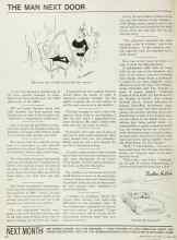 Better Homes & Gardens August 1967 Magazine Article: THE MAN NEXT DOOR