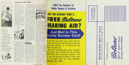 Better Homes & Gardens August 1967 Magazine Article: Page 26