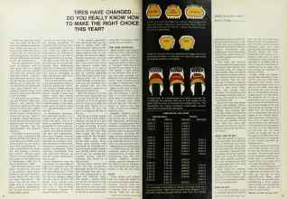 Better Homes & Gardens August 1967 Magazine Article: TIRES HAVE CHANGED. ... DO YOU REALLY KNOW HOW TO MAKE THE RIGHT CHOICE THIS YEAR?