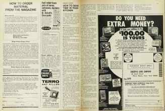 Better Homes & Gardens August 1967 Magazine Article: HOW TO SAVE TIME IN YOUR KITCHEN
