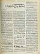 Better Homes & Gardens September 1967 Magazine Article: CAR INSURANCE--IS THERE ANY WAY BUT UP?