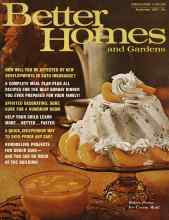 Better Homes & Gardens September 1967 Magazine Cover