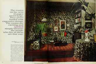 Better Homes & Gardens September 1967 Magazine Article: SPIRITED DECORATING
