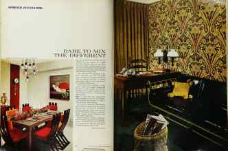 Better Homes & Gardens September 1967 Magazine Article: Page 54