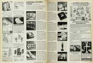 Better Homes & Gardens September 1967 Magazine Article: SHOPPING EDITOR'S CHOICE