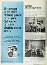 Better Homes & Gardens October 1967 Magazine Article: QUICKIE SNACK COUNTERS