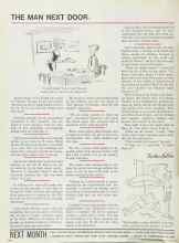 Better Homes & Gardens October 1967 Magazine Article: THE MAN NEXT DOOR