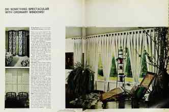Better Homes & Gardens October 1967 Magazine Article: DO SOMETHING SPECTACULAR WITH ORDINARY WINDOWS!