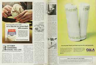 Better Homes & Gardens October 1967 Magazine Article: OCTOBER GARDENING WHERE YOU LIVE!