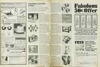 Better Homes & Gardens October 1967 Magazine Article: SHOPPING EDITOR'S CHOICE