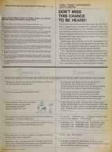 Better Homes & Gardens November 1967 Magazine Article: DON'T MISS THIS CHANCE TO BE HEARD!