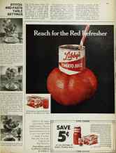 Better Homes & Gardens November 1967 Magazine Article: STITCH-AND-PASTE TABLE SETTINGS