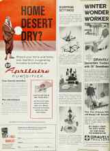 Better Homes & Gardens November 1967 Magazine Article: SURPRISE SETTINGS