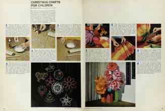 Better Homes & Gardens November 1967 Magazine Article: CHRISTMAS CRAFTS FOR CHILDREN