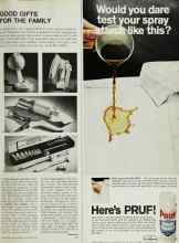 Better Homes & Gardens December 1967 Magazine Article: GOOD GIFTS FOR THE FAMILY