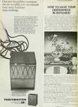 Better Homes & Gardens December 1967 Magazine Article: HOW TO HAVE YOUR CENTERPIECE IN STITCHES!