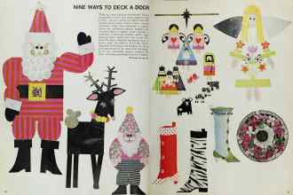 Better Homes & Gardens December 1967 Magazine Article: Page 40