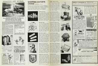 Better Homes & Gardens December 1967 Magazine Article: SHOPPING EDITOR'S CHOICE