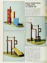 Better Homes & Gardens April 1968 Magazine Article: BUILD YOUR CHILD A MINI-GYM TO GROW ON