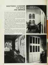 Better Homes & Gardens April 1968 Magazine Article: SHUTTERED WINDOWS FOR STYLE AND SERVICE
