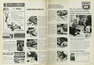 Better Homes & Gardens April 1968 Magazine Article: HANDYMAN HOW-TO