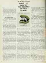 Better Homes & Gardens May 1968 Magazine Article: HOW CAN YOU MAKE THE MOST OF TWO INCOMES IN YOUR FAMILY?