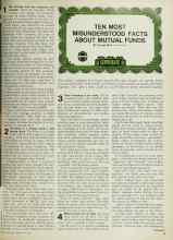 Better Homes & Gardens May 1968 Magazine Article: TEN MOST MISUNDERSTOOD FACTS ABOUT MUTUAL FUNDS
