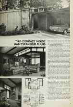 Better Homes & Gardens May 1968 Magazine Article: THIS COMPACT HOUSE HAS EXPANSION PLANS