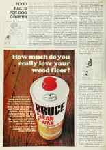 Better Homes & Gardens May 1968 Magazine Article: FOOD FACTS FOR DOG OWNERS