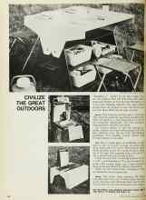Better Homes & Gardens May 1968 Magazine Article: CIVILIZE THE GREAT OUTDOORS