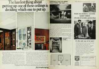 Better Homes & Gardens May 1968 Magazine Article: Page 54