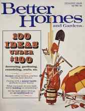 Better Homes & Gardens July 1968 Magazine Cover