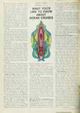 Better Homes & Gardens August 1968 Magazine Article: WHAT YOU'D LIKE TO KNOW ABOUT OCEAN CRUISES