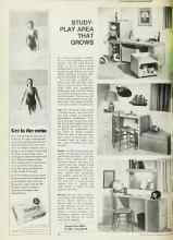 Better Homes & Gardens August 1968 Magazine Article: STUDY-PLAY AREA THAT GROWS