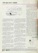 Better Homes & Gardens August 1968 Magazine Article: THE MAN NEXT DOOR