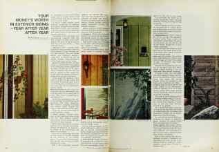 Better Homes & Gardens September 1968 Magazine Article: YOUR MONEY'S WORTH IN EXTERIOR SIDING--YEAR AFTER YEAR AFTER YEAR