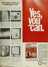 Better Homes & Gardens October 1968 Magazine Article: OUR MOST POPULAR CHRISTMAS KITS