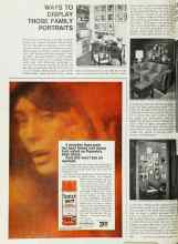 Better Homes & Gardens October 1968 Magazine Article: WAYS TO DISPLAY THOSE FAMILY PORTRAITS