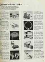 Better Homes & Gardens October 1968 Magazine Article: SHOPPING EDITOR'S CHOICE