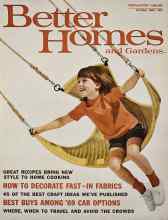 Better Homes & Gardens October 1968 Magazine Cover